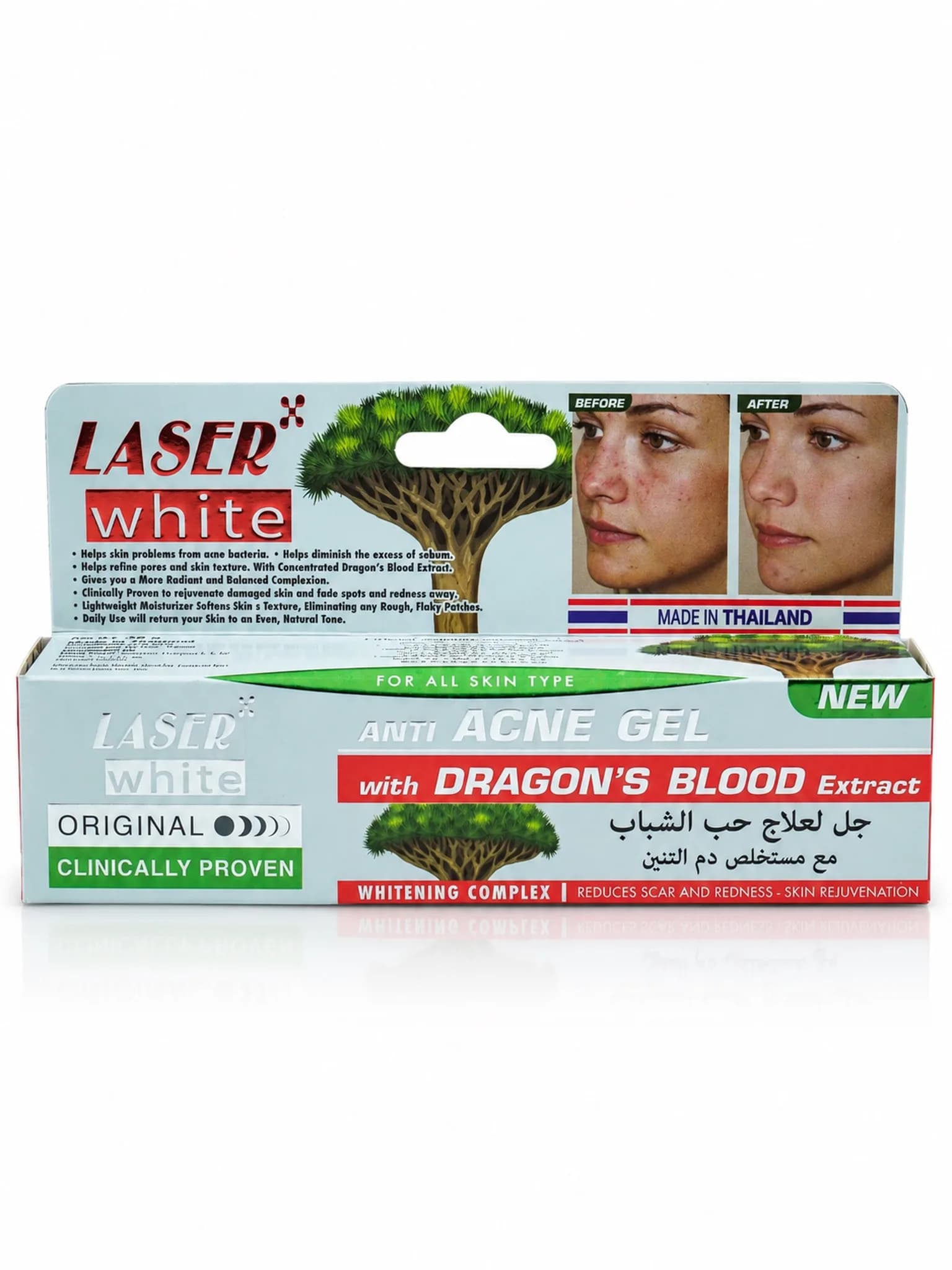 جل لعلاج حب الشباب- Laser White